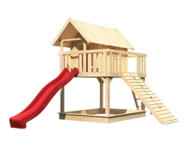 Stelzenhaus Fidel SET naturbelassen Produktbild #8