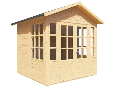 Gartenhaus Teahouse Scarlett 19 mm natur Produktbild #6