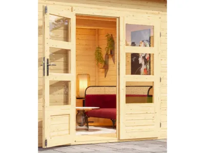 Gartenhaus BBH Värmland 2 28 mm natur Produktbild #5