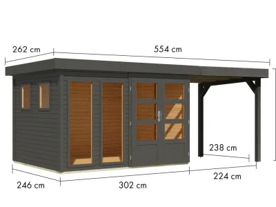 Gartenhaus Lahar 5 19 mm Produktbild #4