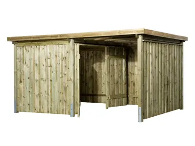 Gerätehaus Lagerhaus 607 Variante 2 KDI Produktbild #2