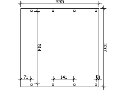 Doppelcarport Friesland Produktbild #3