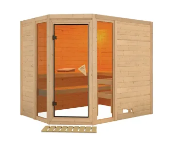 Sauna Massivholzsauna Sinai 3 Produktbild #7