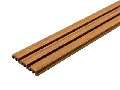 Fassadenverkleidung Bambus Rhombusoptik breit, für den Außenbereich Produktbild #5