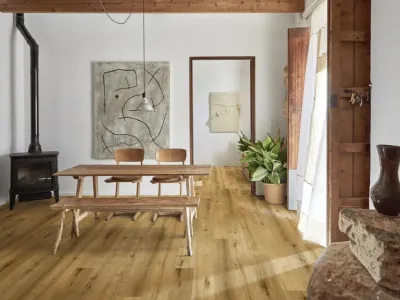Designboden Ranch SPC Rigid Eiche Overo Landhausdiele Produktbild #2