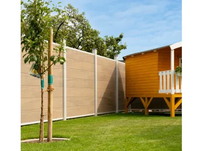 Bausatz Einzelprofile für MULTI-FENCE CO-EXTRUSION BPC Lightbrown Produktbild #3