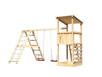 Spielturm Anna naturbelassen mit Varianten Produktbild #4
