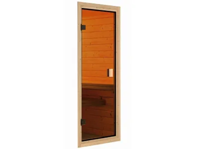 Elementsauna 68 mm Celine 0 SPARSET inkl. 4,5 kW Bio-Kombiofen und ext. Steuerung Produktbild #7