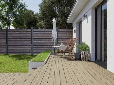 Terrassendiele Kiefer Produktbild #2