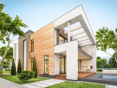 Fassade Rhombusprofil Sibirische Lärche Produktbild #6