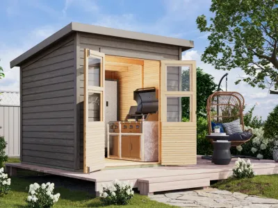 Gartenhaus Merseburg 4 14 mm Produktbild #1