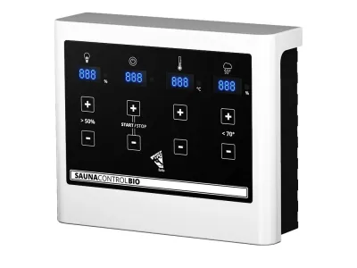 Saunahaus Pelle 38 mm terragrau inkl. Bio-Saunaofen 9 kW Produktbild #11