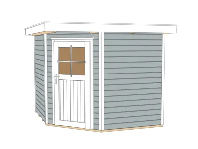 Gerätehaus 229 Gr. 2 21 mm grau Produktbild #3