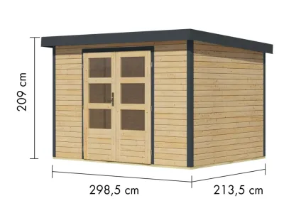 Gartenhaus Jupiter 4 19 mm Produktbild #7