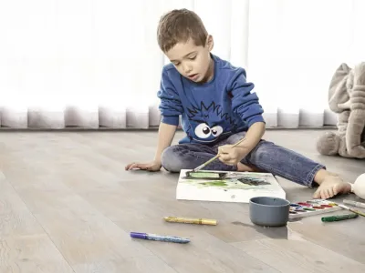 Laminat Eiche hell XL-Landhausdiele Produktbild #4