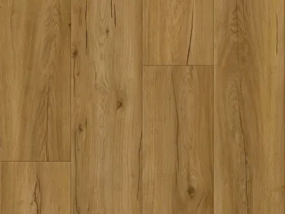 Vinylboden Premium Klickvinyl Eiche Gold Landhausdiele Produktbild #1