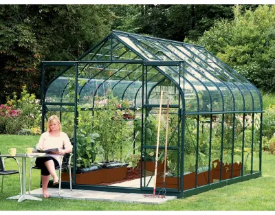Gewächshaus Diana ESG, dunkelgrün Produktbild #2