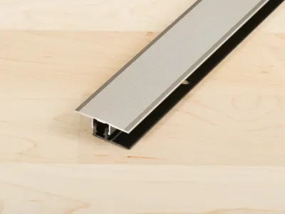 Übergangsprofil PROCOVERclip Universal Aluminium eloxiert Edelstahl Produktbild #1