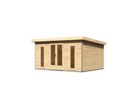 Gartenhaus Radeburg 4 40 mm naturbelassen Produktbild #6
