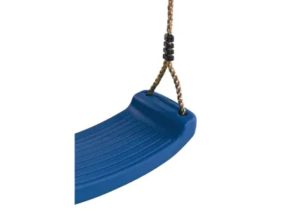 Doppelschaukel mit Podest KDI inkl. Rutsche blau + 2 Schaukelsitze blau Produktbild #9