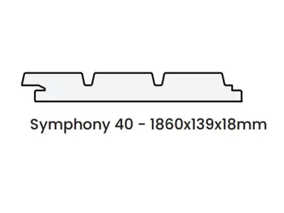 Fassade Rhombusprofil Thermo Bambus Symphony 40 Produktbild #5