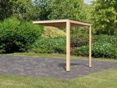 Anbaudach für Cuben + Hygge naturbelassen Produktbild #1