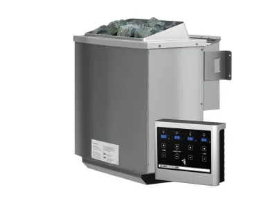 Elementsauna 68 mm Celine 1 SPARSET inkl. 9 kW Bio-Kombiofen und ext. Steuerung Produktbild #2