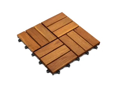 Terrassenfliese Akazie Natur hell Produktbild #2