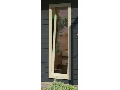 Saunahaus Mainburg 2 terragrau 38 mm inkl. Bio-Kombiofen 9 kW + ext. Steuerung Produktbild #3
