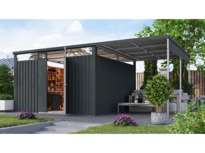 Metall-Gerätehaus "Østen 3,5" Produktbild #1