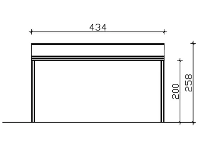 Terrassenüberdachung Genua Aluminium Produktbild #7