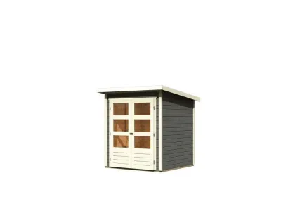 Gartenhaus Stockach 2 19 mm terragrau Produktbild #4