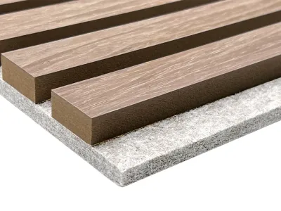 Akustikpaneele Wandverkleidung Grey Oak 240 cm Filz hellgrau Produktbild #3