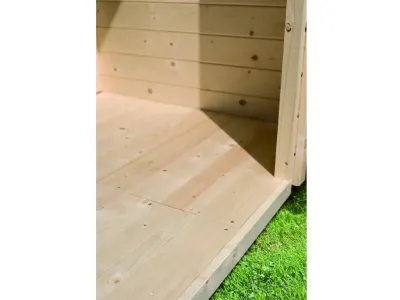 Saunahaus Hytti 2 naturbelassen Produktbild #5