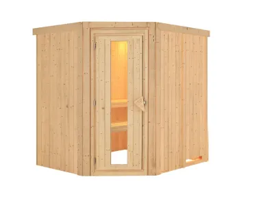 Sauna Systemsauna Lilja Energiespartür Produktbild #8