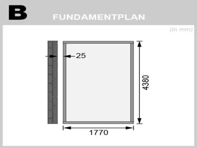 Gerätehaus Ahnlehnhaus Wandlitz 5 19 mm terragrau Produktbild #2