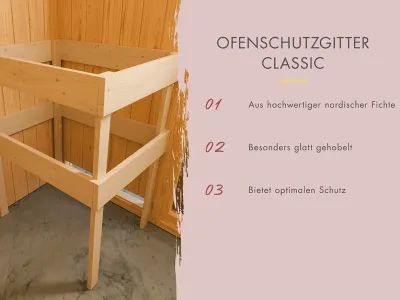 Gartensauna Lenchen 6 terragrau SPARSET mit 9 kW Bio-Ofen und ext. Steuerung Produktbild #10