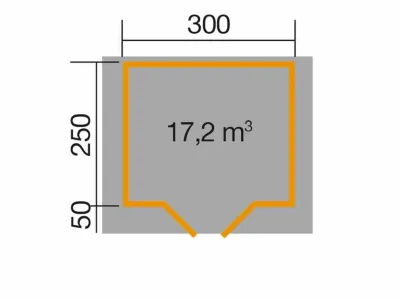 Gartenhaus 209 Gr. 2.5 Produktbild #2