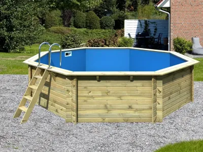 Holzpool Modell 3 38 mm SPARSET Terrasse Zubehöre Produktbild #2