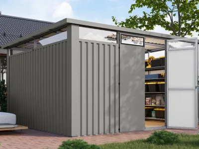 Metall-Gerätehaus "Østen 4" Produktbild #2