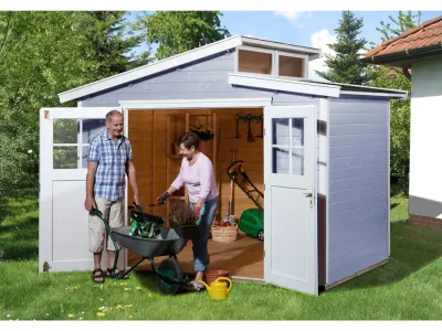 Gartenhaus 226 Gr. 3 21 mm grau Produktbild #1