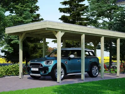 Einzelcarport Friesland Produktbild #1