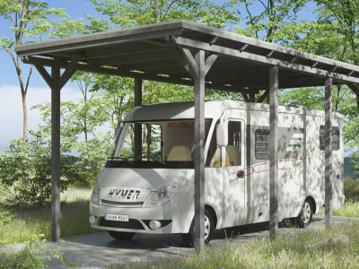 Caravan-Carport Emsland Produktbild #1