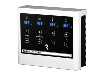Saunahaus Mainburg 2 naturbelassen 38 mm inkl. Bio-Kombiofen 9 kW + ext. Steuerung Produktbild #14