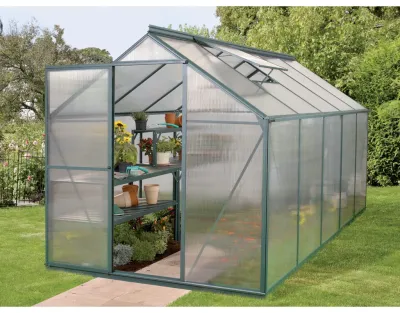 Gewächshaus Triton 7500 HKP 4 mm 7,5 m², dunkelgrün Produktbild #1