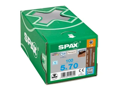 D-ORX Terrassenschraube V2A Edelstahl Produktbild #2