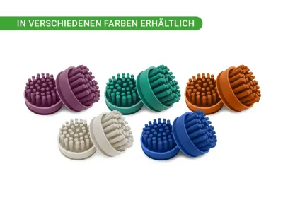 Bürsteneinsätze für Ringgummimatte-Schwerlast 23 mm Produktbild #1