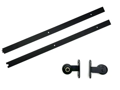 Glastür, Glasschiebetür mit Soft-Stop-Funktion, satiniert 102,5 x 205 cm Produktbild #7