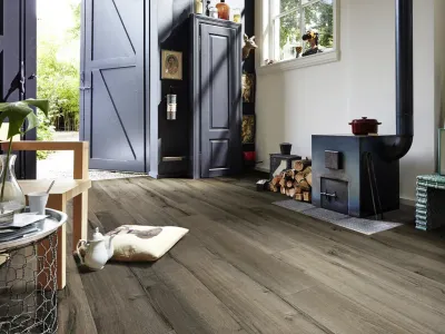 Designboden Altholzeiche lehmgrau 6986 Premium DD 200 Landhausdiele Produktbild #3