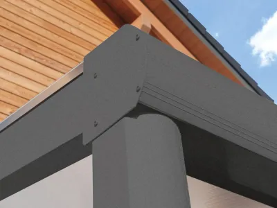 Terrassenüberdachung Genua Aluminium Produktbild #11